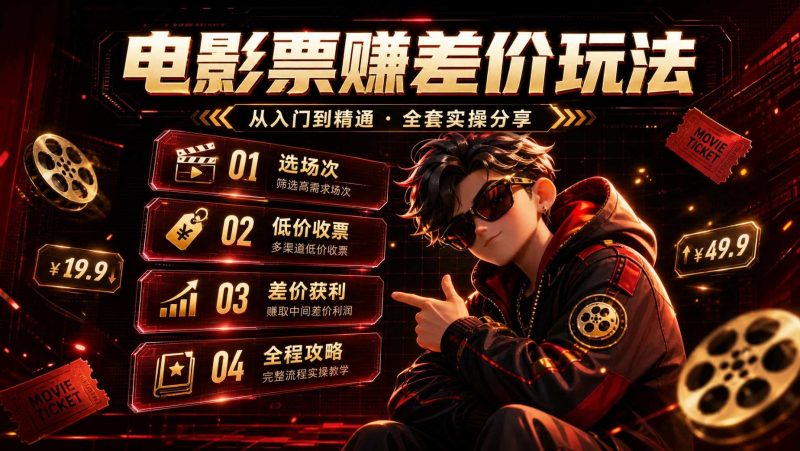 电影票差价项目+报价插件+下单教程-项目侠